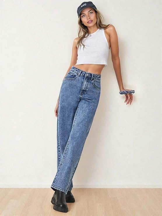 KALVIA Women's Relaxed Fit Casual Pants for Everyday Comfort, Stylish and Versatile Bottom Wear"