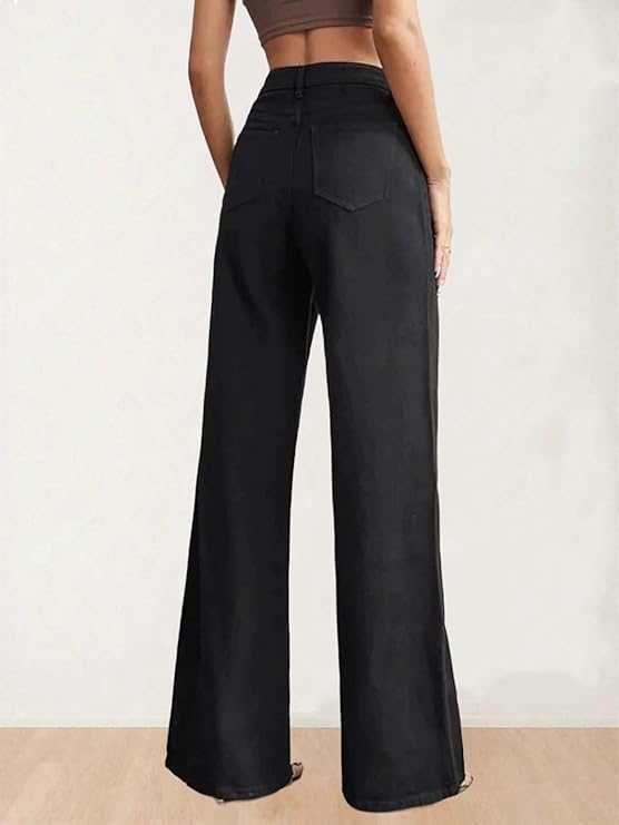 KAVORA Women’s High Rise Straight Fit Jeans with Classic Style and Comfortable Everyday Wear