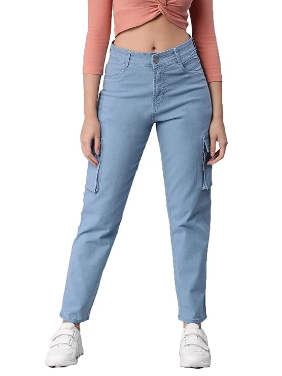 ALVINA Women's Straight Fit Low Rise Denim Jeans with Classic Style and Comfortable Everyday Wea