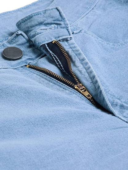 ALVINA Women's Straight Fit Low Rise Denim Jeans with Classic Style and Comfortable Everyday Wea