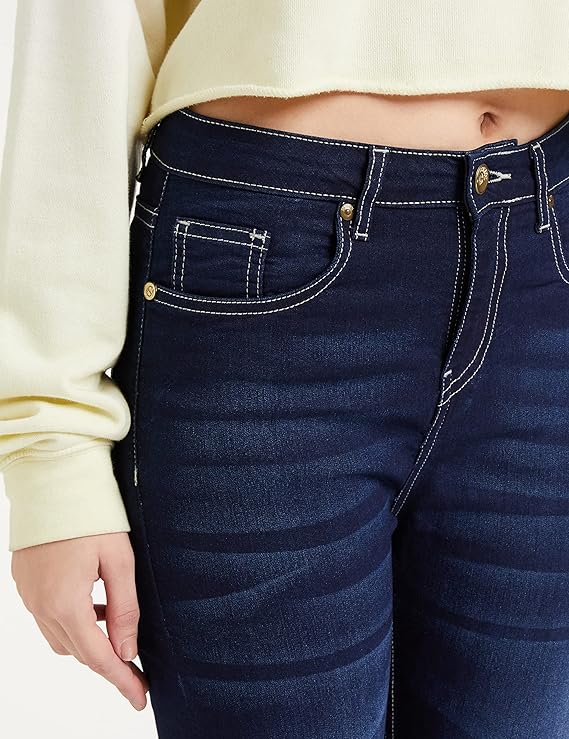 Avelora Brand - Sylvara Women's Stretchable Skinny Fit Denim Jeans for Casual and Everyday Wear